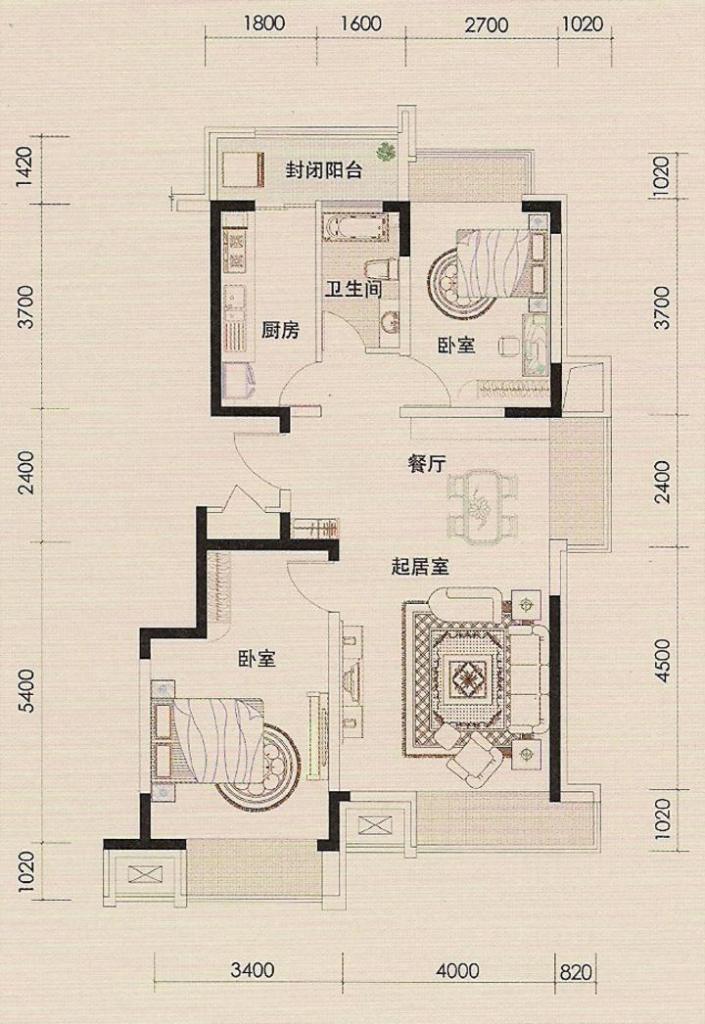 > 保利百合香湾户型图