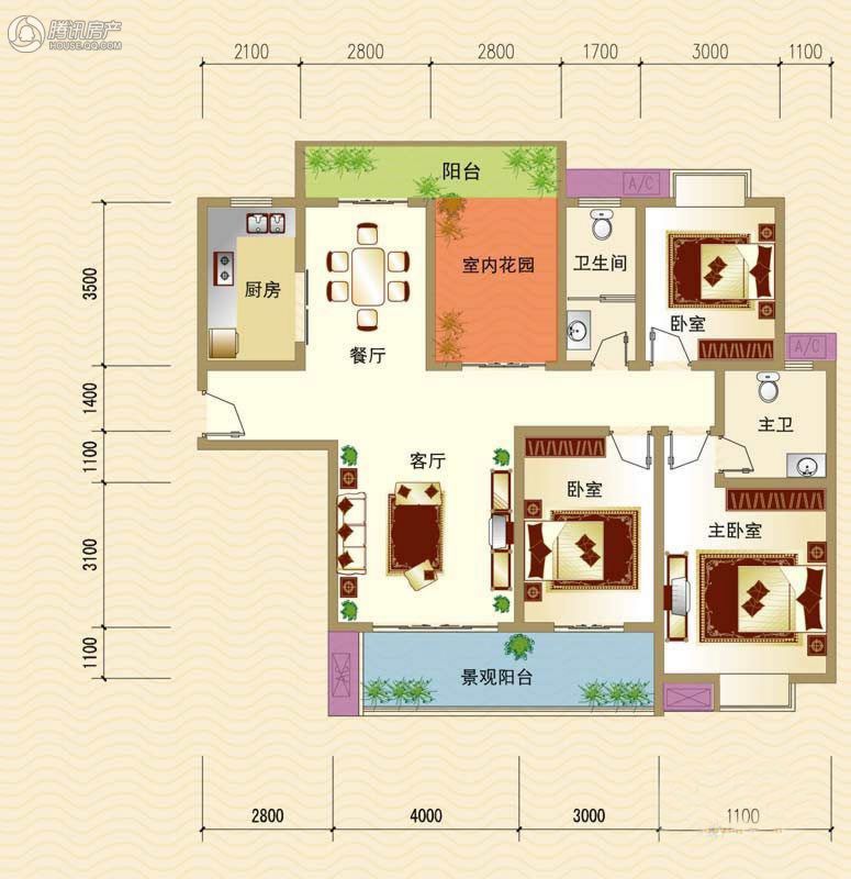 > 沐林美郡户型图