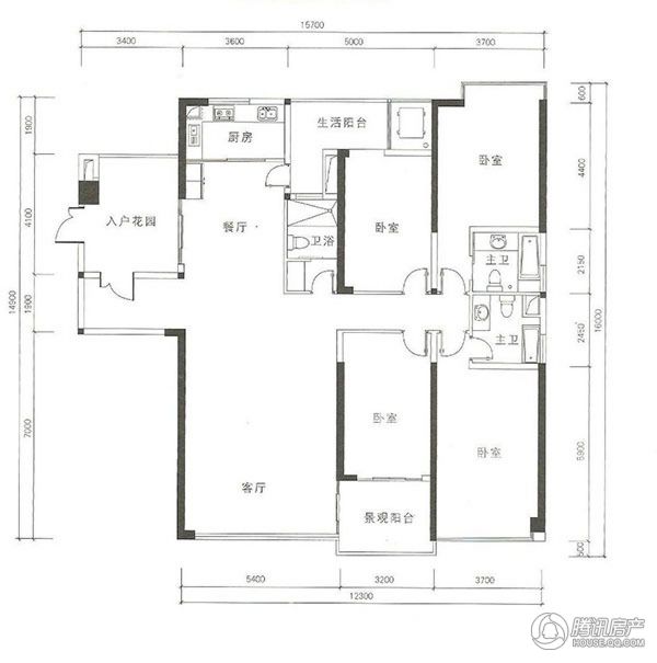 > 晟安·丽湾名邸户型图