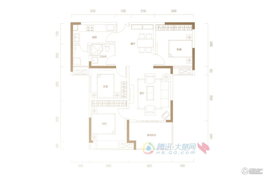 宜昌中心房源在售 均价16800元/平