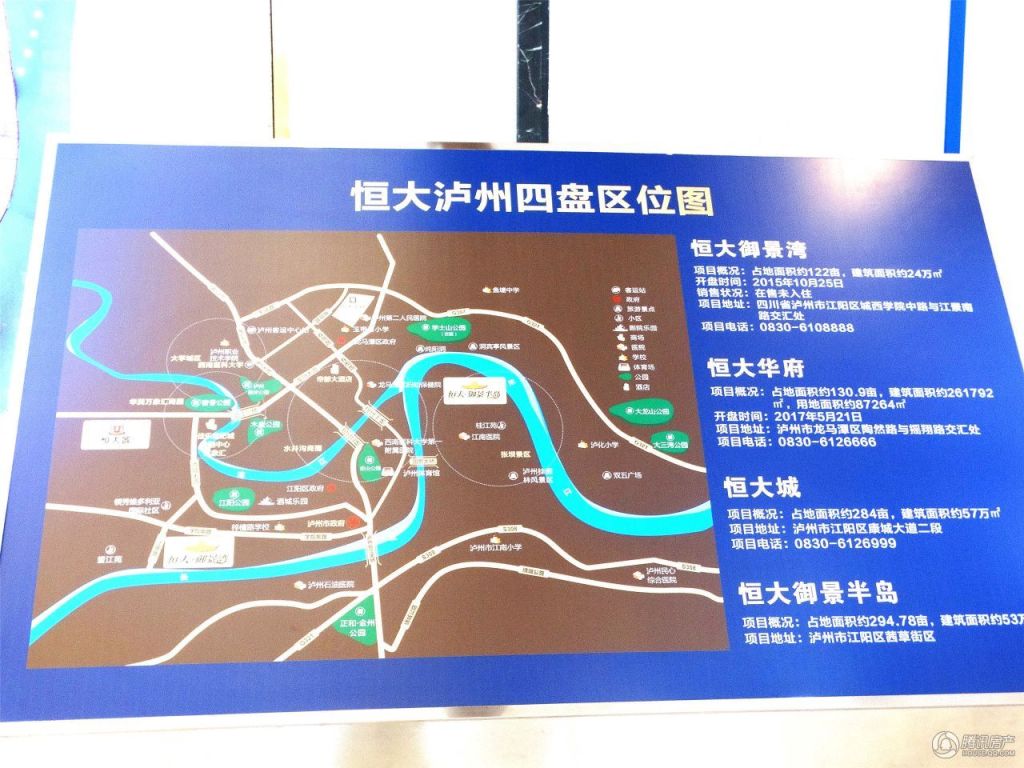 > 泸州恒大城实景图