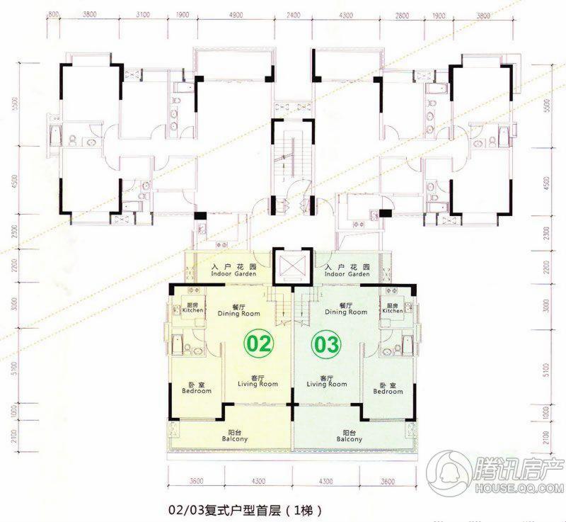 > 盛景尚峰户型图