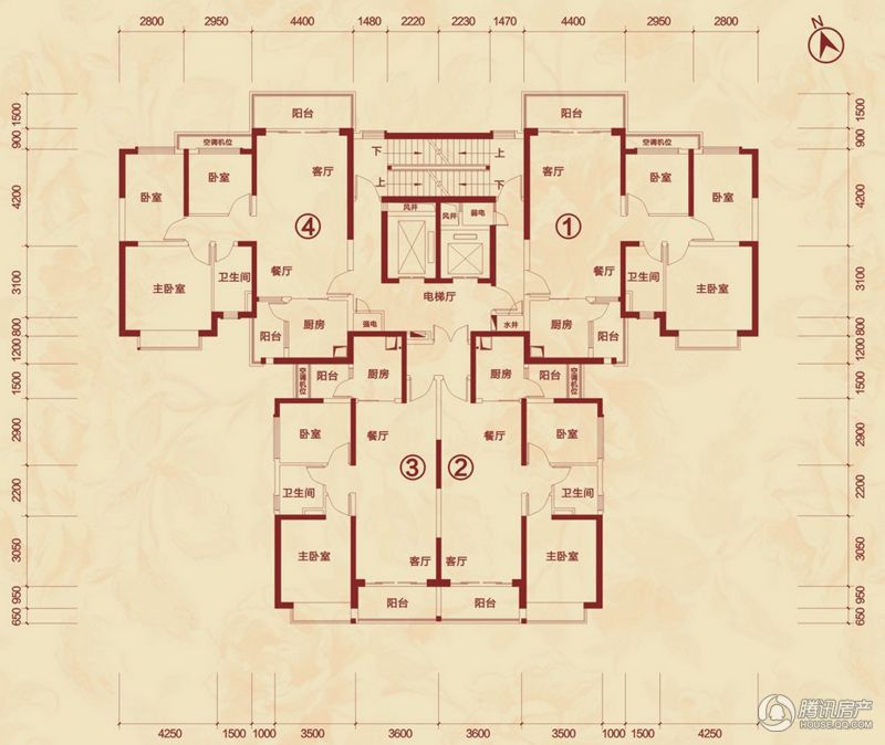 潮州恒大城户型图