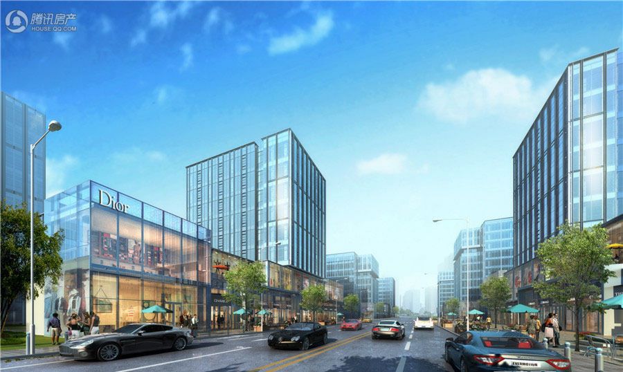 绿地中央广场悦都会效果图