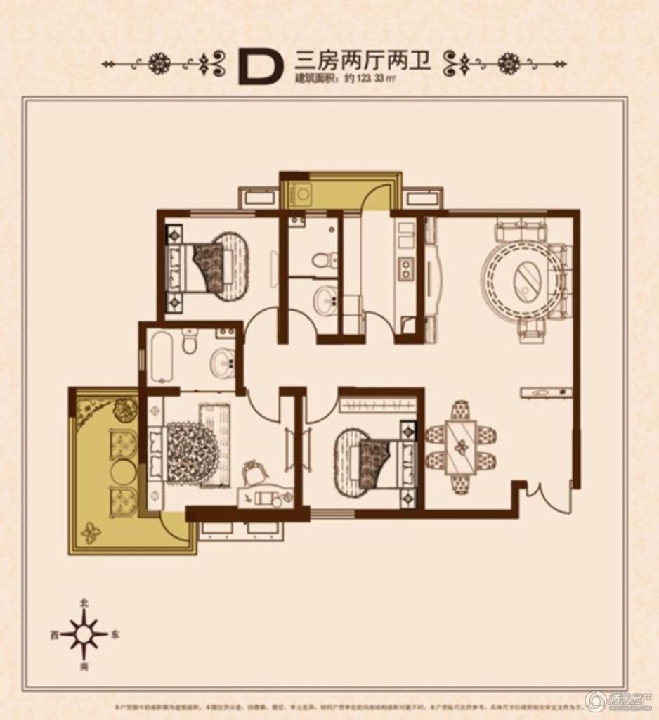 > 锦绣大地城户型图
