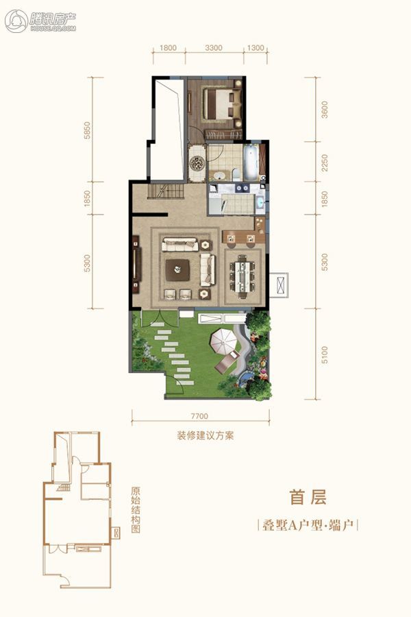 龙湖叠墅户型图,龙湖龙誉城户型图,叠墅户型图(第4页)_大山谷图库