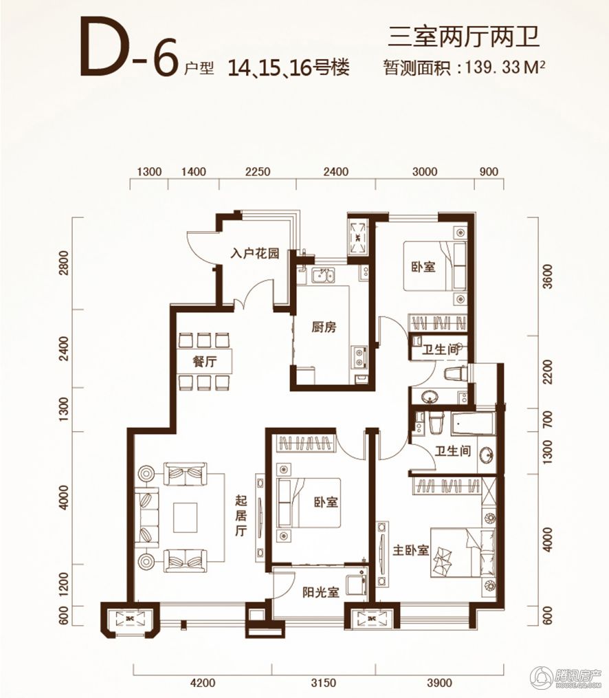  宏泰龙邸户型图