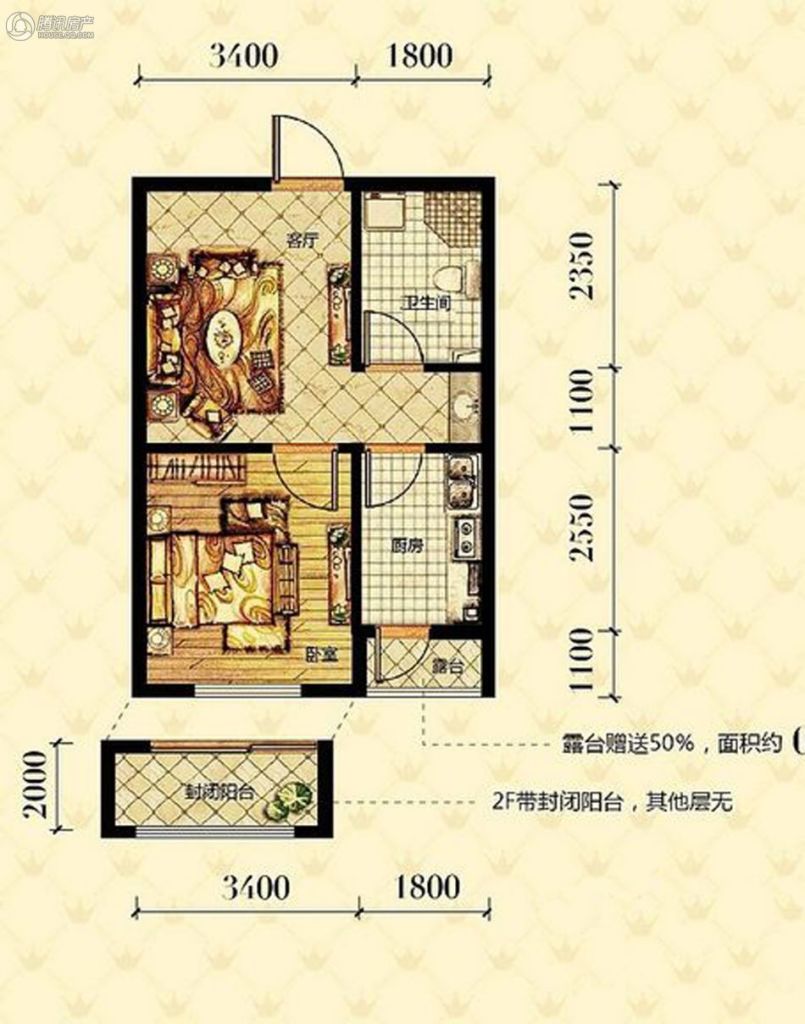 > 美麟阁户型图