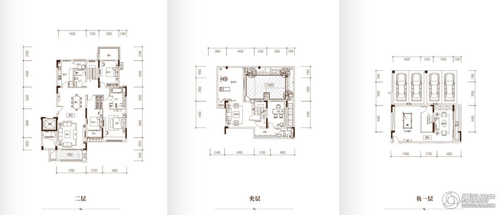 金色海伦湾户型图