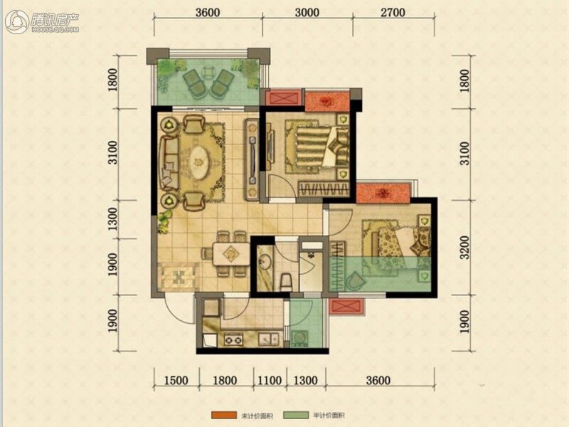 > 昌建星悦城户型图