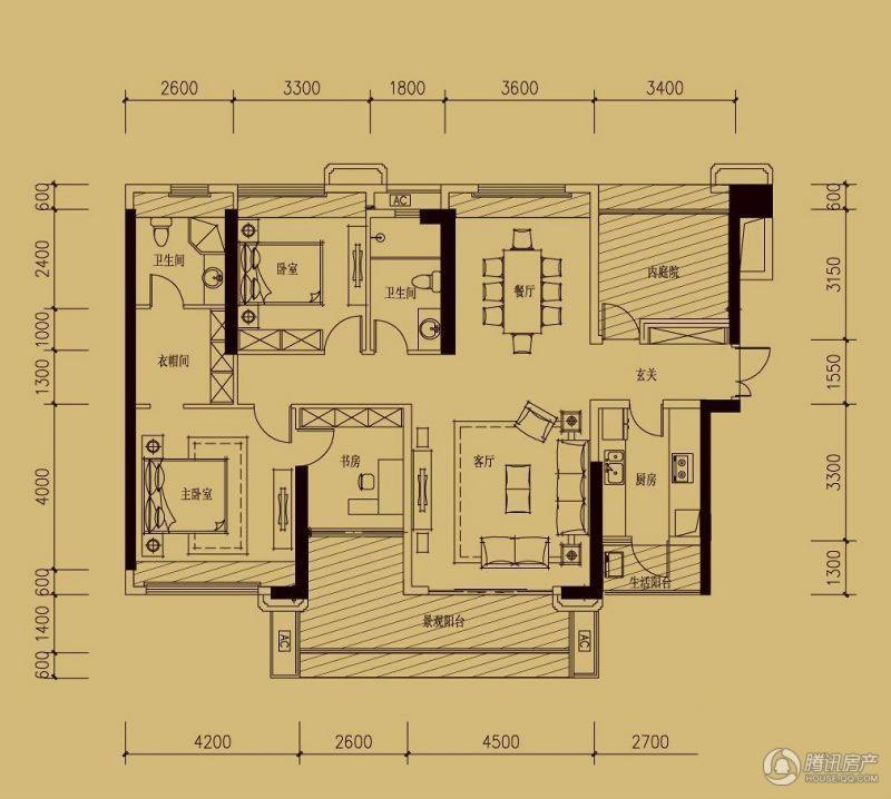 > 招商·依云天汇户型图