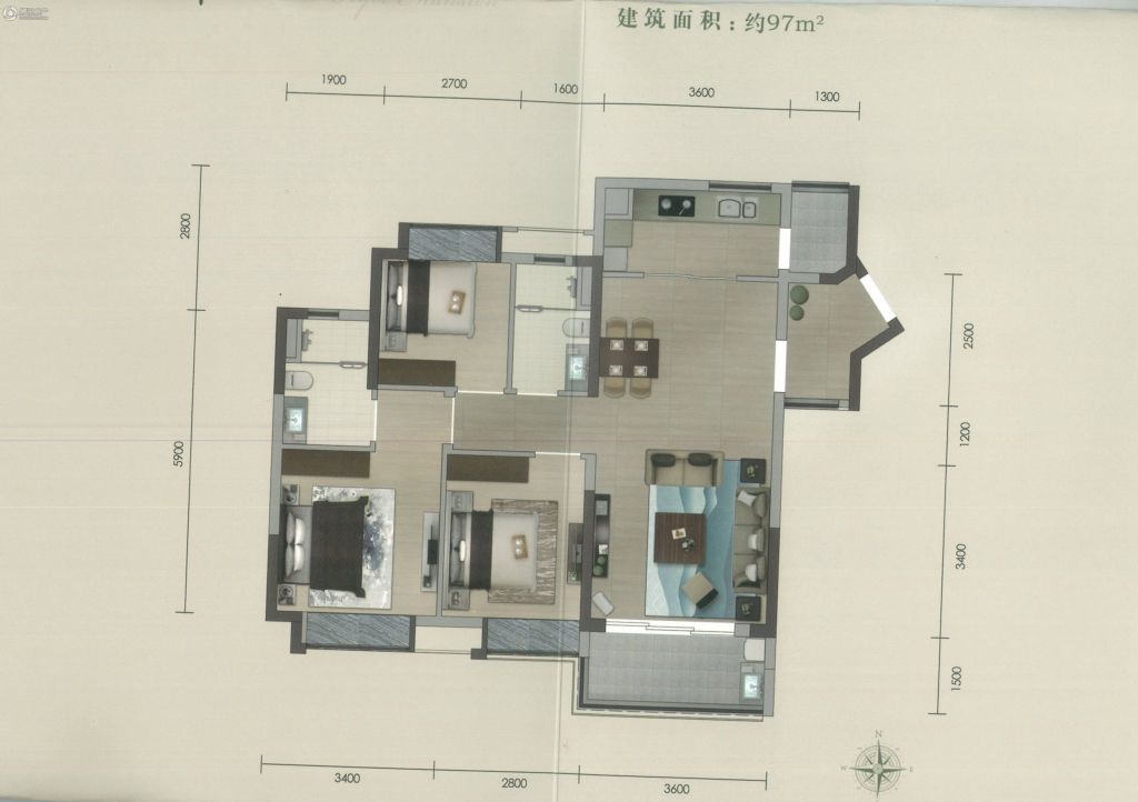 > 保利海德公馆户型图