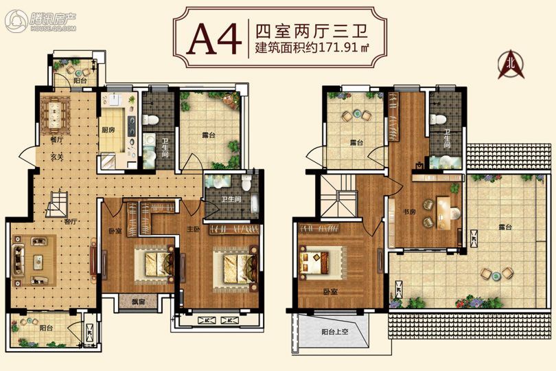 > 中建·柒号院户型图
