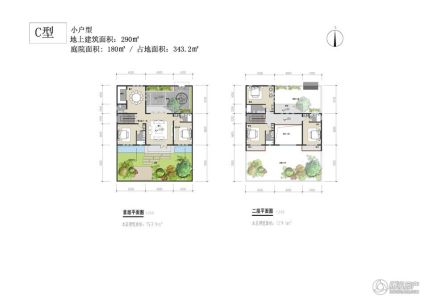琴瑟 平面图 琴瑟 平面图