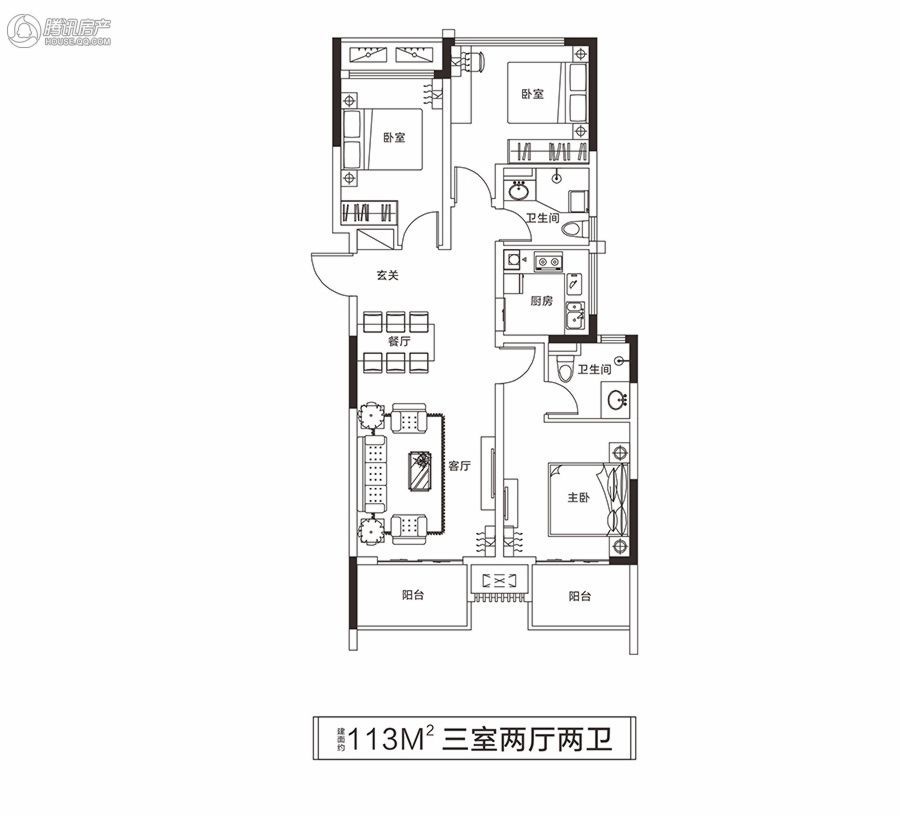 > 大正水晶森林户型图