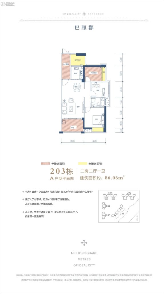 > 鑫月城户型图