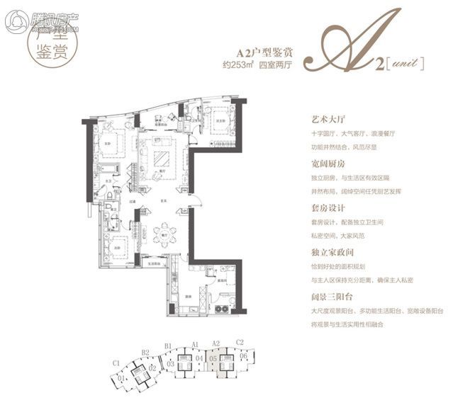 > 华远·华中心(长沙)户型图