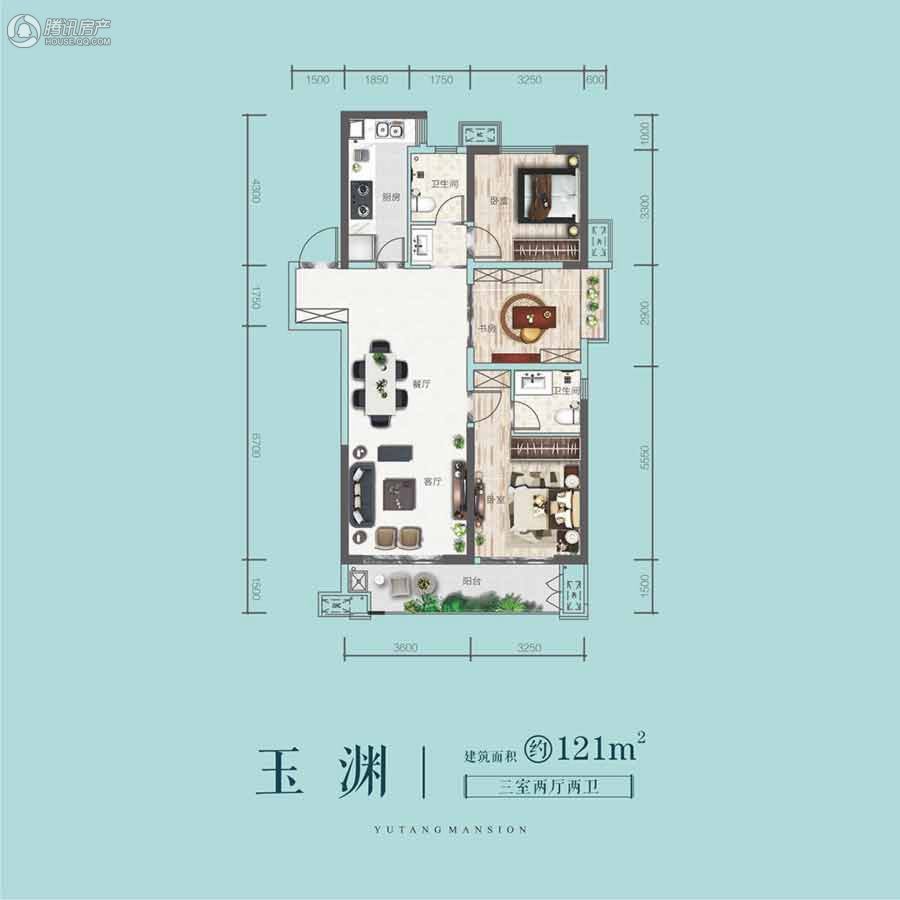 > 中昂玉棠府户型图