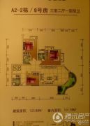 腾龙湾3室2厅2卫0平方米户型图