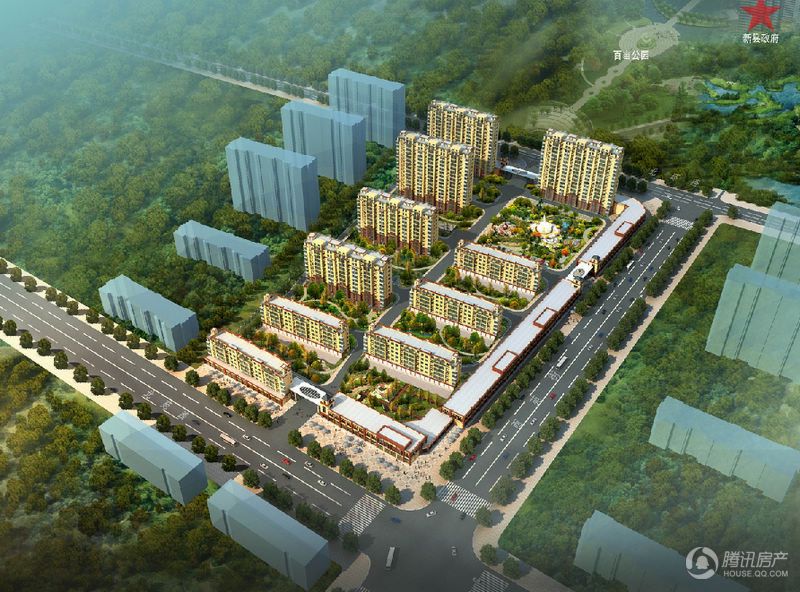 金马怡园鸟瞰图