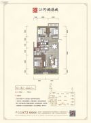 江河颐�Z城3室2厅2卫113平方米户型图