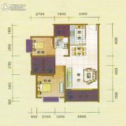 东峰世纪公寓2室2厅1卫88平方米户型图