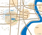 中冶熙城商街交通图