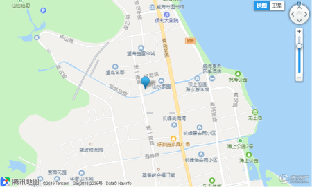 威海万达广场地图图片