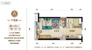 碧桂园・国际商业中心1室1厅1卫0平方米户型图
