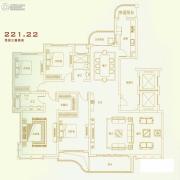 文峰城市广场4室3厅2卫221平方米户型图