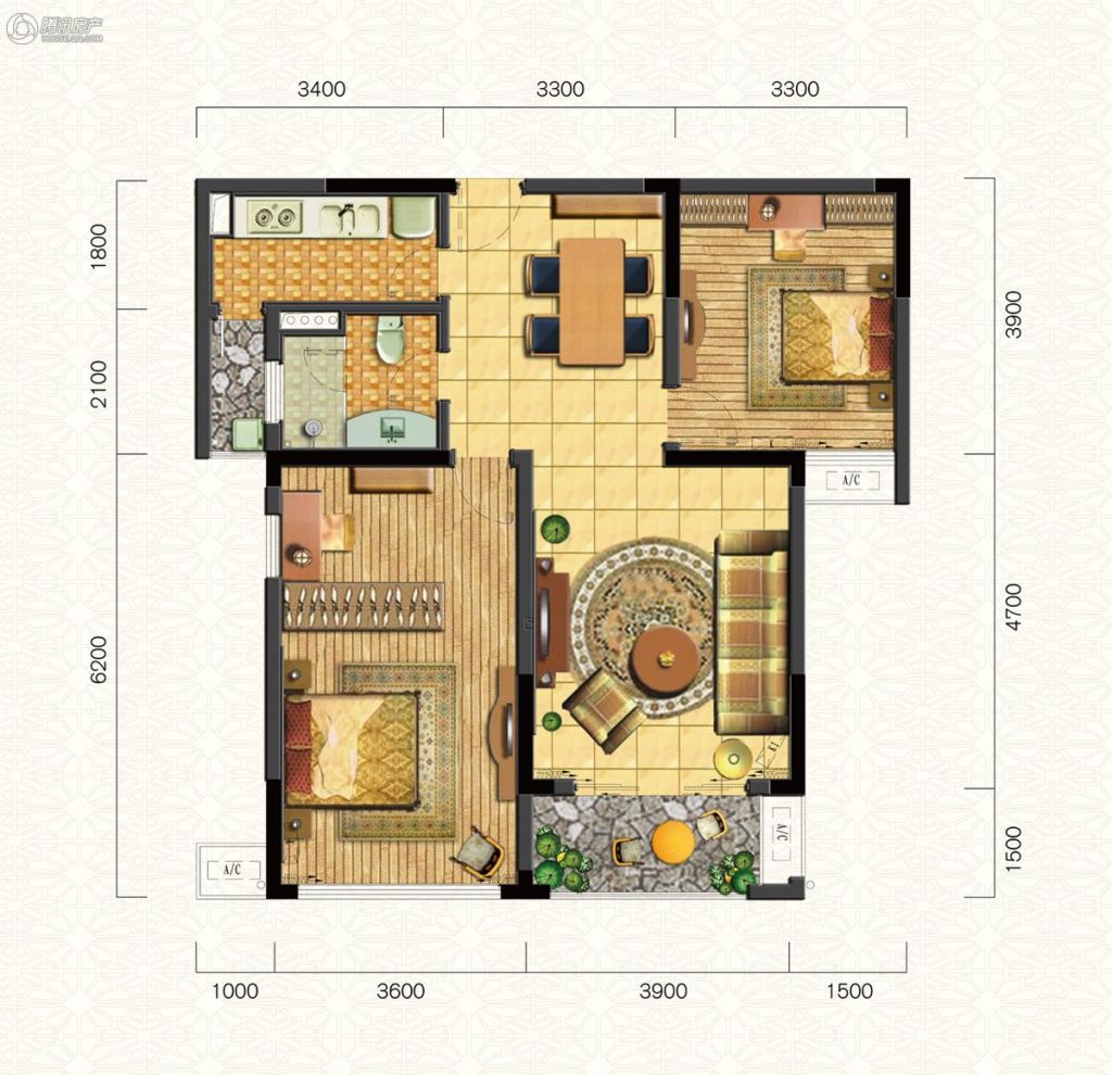> 蓝光名仕公馆户型图