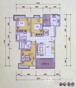 锦嘉汇景城3室2厅2卫0平方米户型图