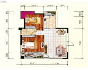金野美和家园2室2厅1卫89平方米户型图