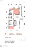 滨江半岛翡翠城3室2厅2卫118平方米户型图
