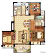 广宇・锦澜公寓3室2厅2卫89平方米户型图