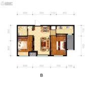 金地V时代2室2厅1卫0平方米户型图