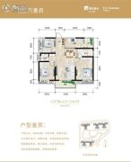 桂林华润中心3室2厅2卫114--118平方米户型图