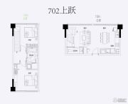 金奥费尔蒙公寓2室2厅2卫0平方米户型图