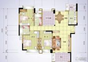 丰怡豪庭3室2厅2卫143平方米户型图