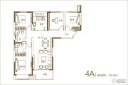 五建新街坊4室2厅2卫139平方米户型图