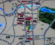 鑫江桂花园交通图