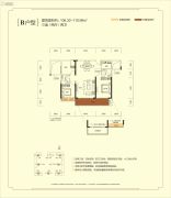 香江豪苑3室2厅2卫106--110平方米户型图