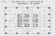 珠江国际商务港1室1厅1卫0平方米户型图