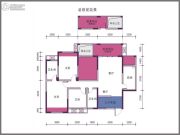尚林幸福城4室2厅2卫112平方米户型图