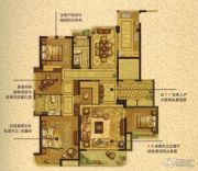 红日香舍里（二期）4室2厅2卫168平方米户型图
