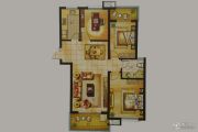 万泰国际花园 小高层3室2厅1卫116平方米户型图
