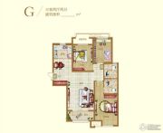 雍雅锦江3室2厅2卫0平方米户型图