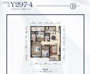 荆州碧桂园3室2厅2卫110平方米户型图
