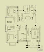 富田兴龙湾4室2厅2卫0平方米户型图