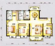 碧桂园智慧家3室3厅2卫0平方米户型图